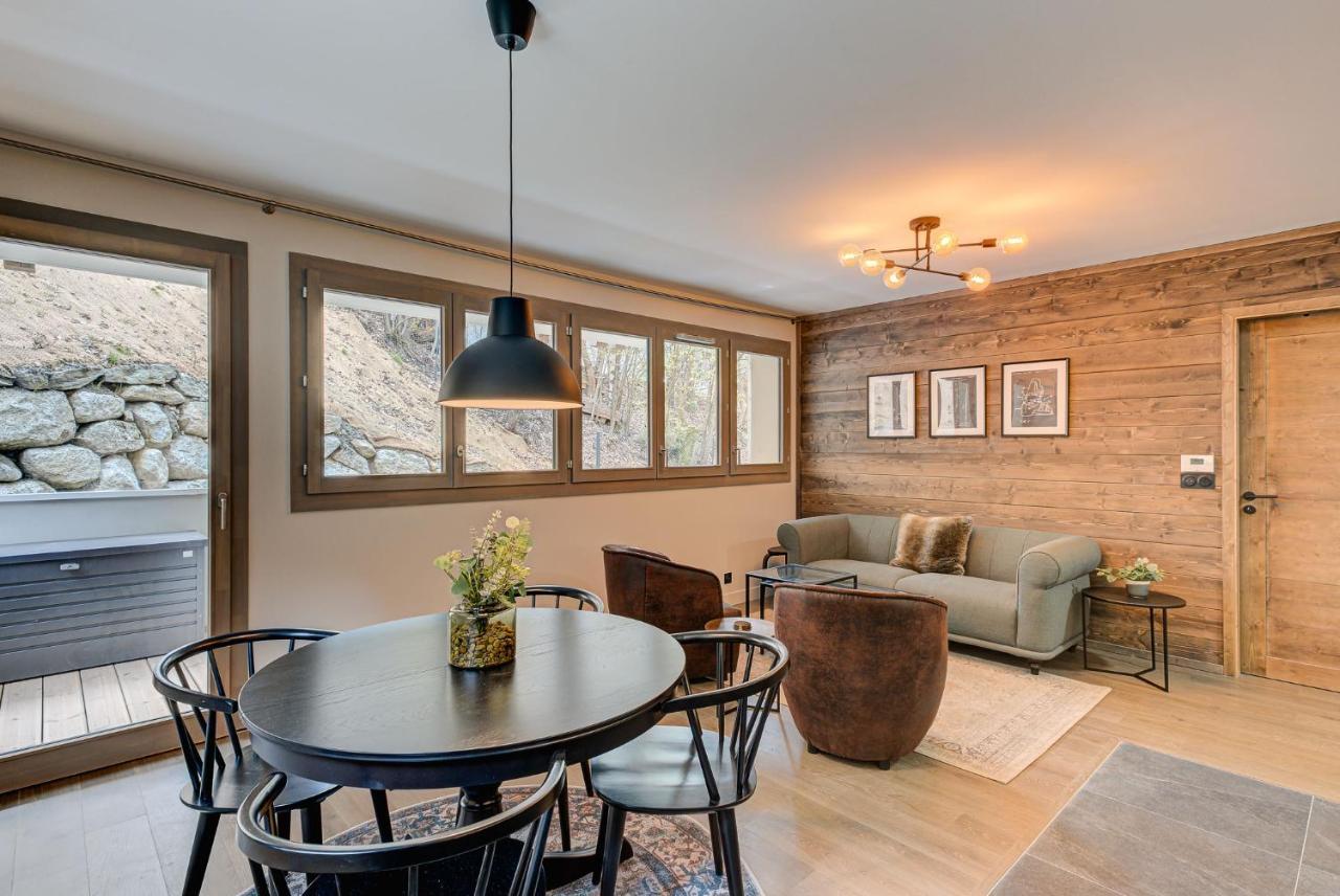 White Pearl A02 - Alpes Travel - Chamonix - Sleeps 4 Lejlighed Eksteriør billede