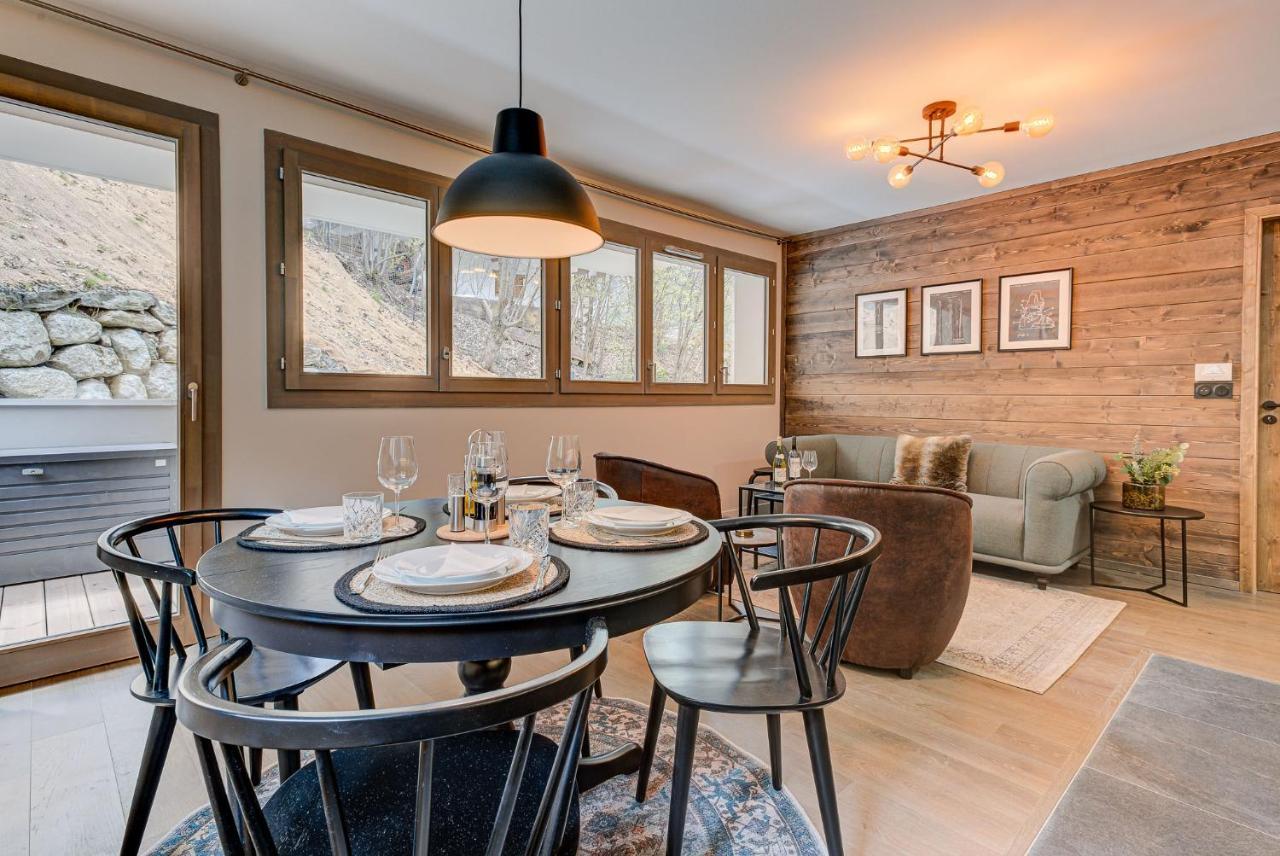 White Pearl A02 - Alpes Travel - Chamonix - Sleeps 4 Lejlighed Eksteriør billede