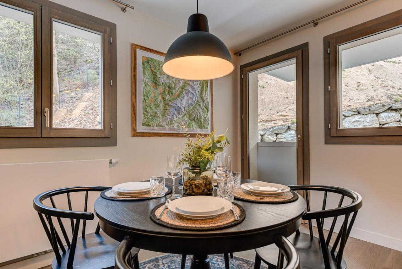 White Pearl A02 - Alpes Travel - Chamonix - Sleeps 4 Lejlighed Eksteriør billede